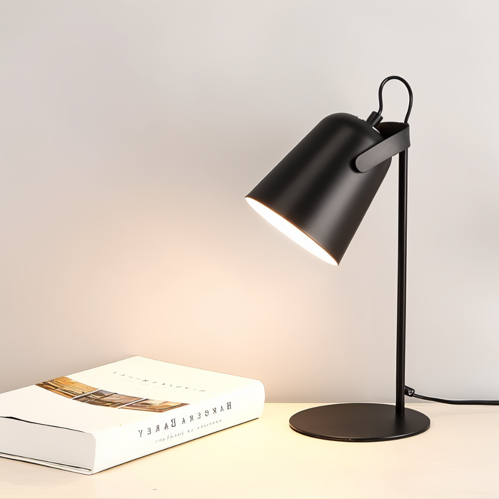 Lampada da tavolo moderna orientabile con luce da lettura regolabile