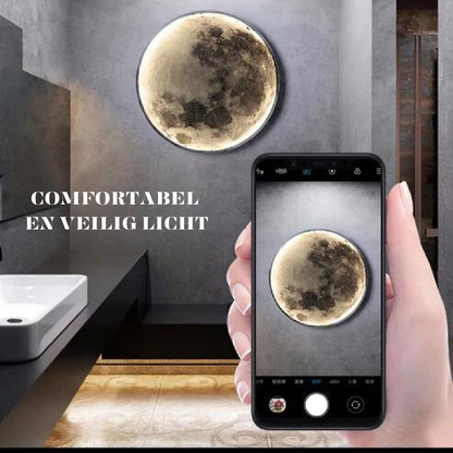 Mond-Wandleuchte mit einstellbarem LED-Licht für stimmungsvolle Beleuchtung zu Hause