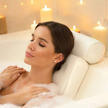 Neckure Ergonomisches Badekissen mit Nacken- und Schulterstütze