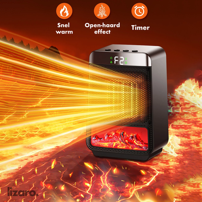 NeutralHeat elektrische kachel voor grote ruimtes met energiebesparend ontwerp