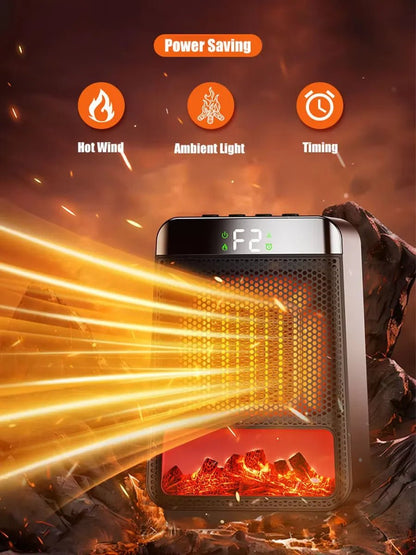 NeutralHeat elektrische kachel voor grote ruimtes met energiebesparend ontwerp