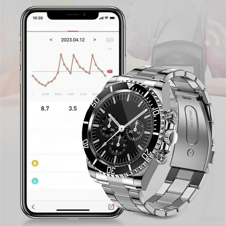 Nexos Pro taktische Smartwatch mit GPS und Gesundheitsüberwachung