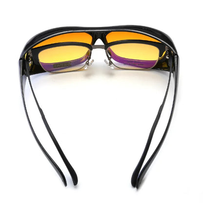 NoctiVision Nachtfahrbrille mit Antireflexlinsen für klarere Sicht im Dunkeln