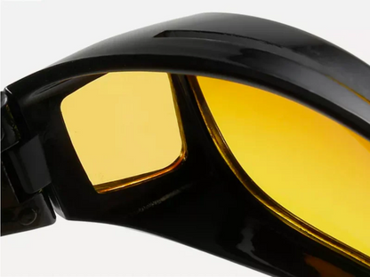 NoctiVision Nachtfahrbrille mit Antireflexlinsen für klarere Sicht im Dunkeln