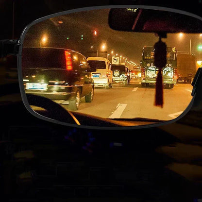 NoctiVision Nachtfahrbrille mit Antireflexlinsen für klarere Sicht im Dunkeln