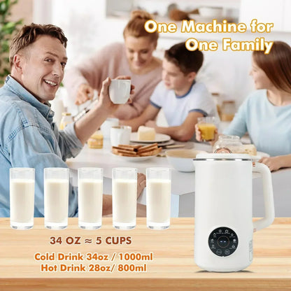 Macchina NutriBlend 8 in 1 per bevande vegetali - macchina automatica da 1000 ml per bevande vegetali