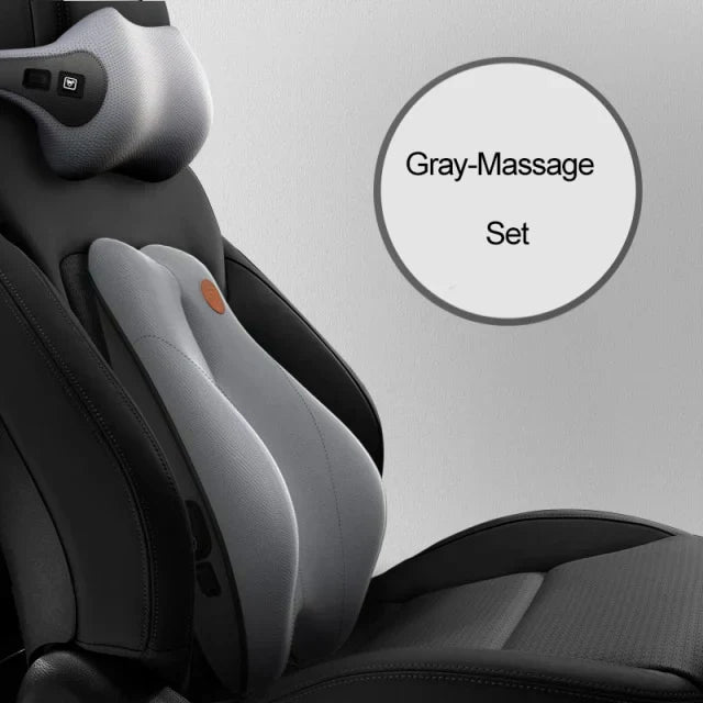 Ergonomisches Autositzkissen mit Lendenstütze