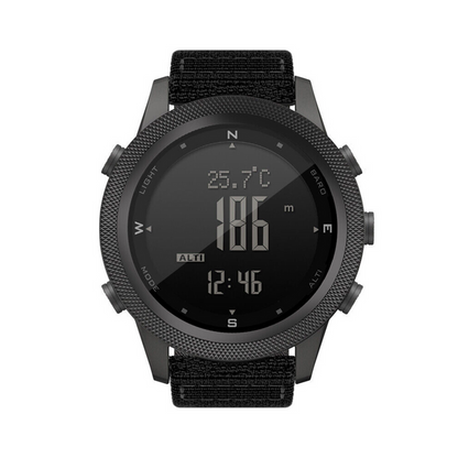 Orologio sportivo da outdoor impermeabile fino a 50 m, con bussola e altimetro
