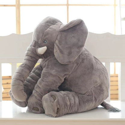 Kuscheliges Plüsch-Elefantenkissen für Babys und Kinder