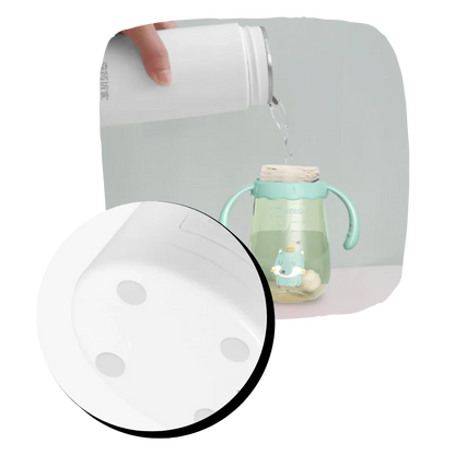 Tragbarer Wasserkocher 400 ml – kompakter Reisewasserkocher mit Temperaturregelung