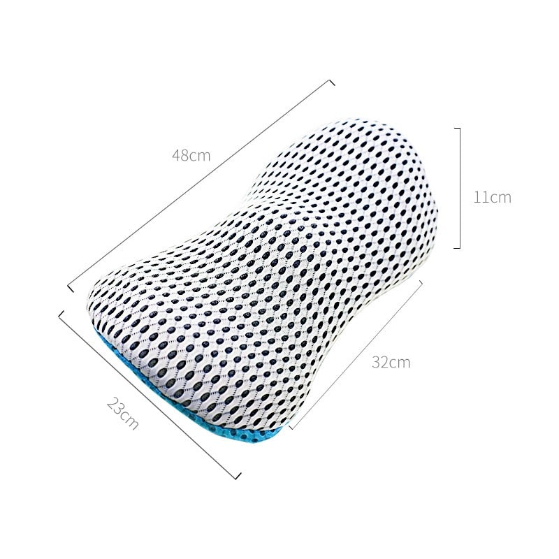 Cuscino lombare premium in memory foam per ufficio, auto e casa
