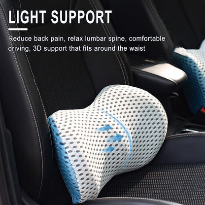 Cuscino lombare premium in memory foam per ufficio, auto e casa