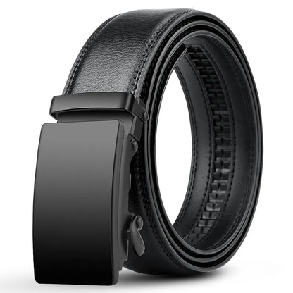Cintura premium da uomo in pelle PU – Fibbia automatica