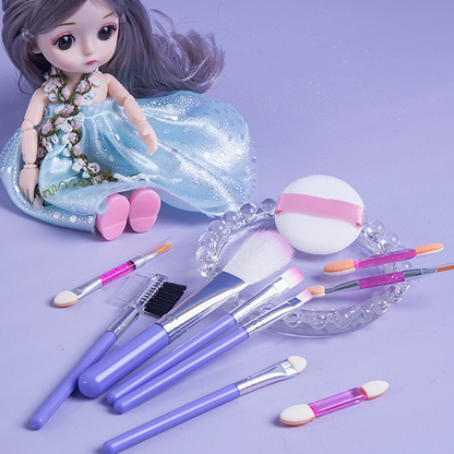 Set di trucchi giocattolo per bambini a tema principessa per giochi di ruolo