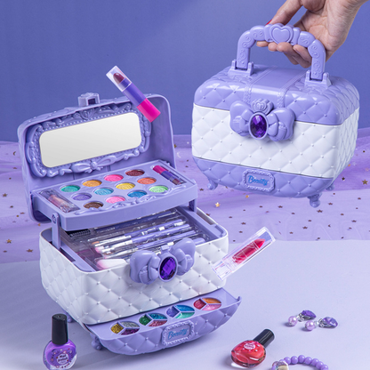 Set di trucchi giocattolo per bambini a tema principessa per giochi di ruolo
