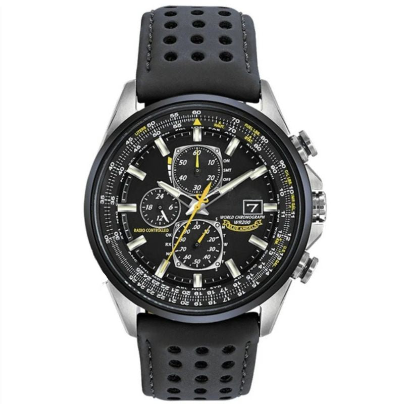 Quarz-Chronograph für Herren aus Edelstahl, wasserdichte Armbanduhr