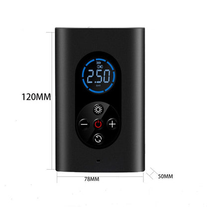 Compressore d'aria elettrico per pneumatici QuickAir con display digitale e senza fili