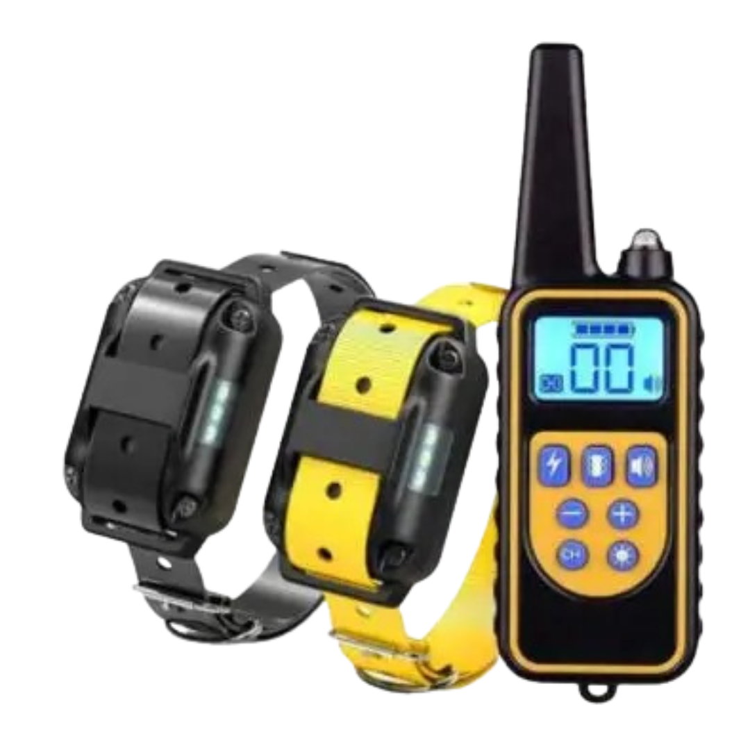 Wiederaufladbares Antibell-Hundehalsband mit Fernbedienung und wasserdichtem Design
