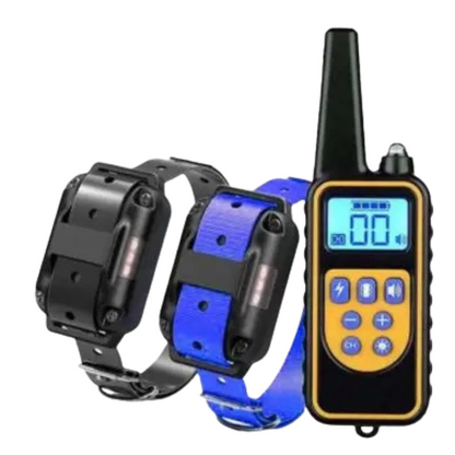 Wiederaufladbares Antibell-Hundehalsband mit Fernbedienung und wasserdichtem Design