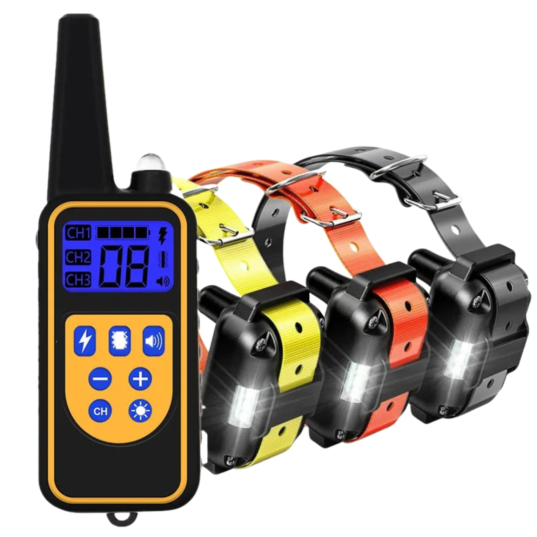 Wiederaufladbares Antibell-Hundehalsband mit Fernbedienung und wasserdichtem Design