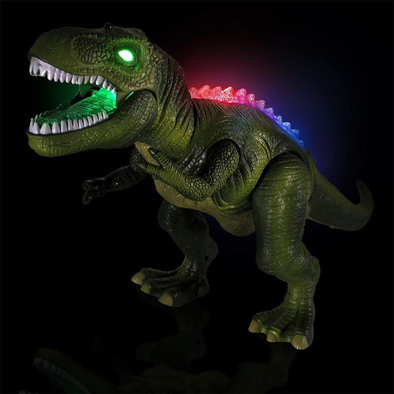 Giocattolo dinosauro T-Rex telecomandato con luci LED e ruggiti