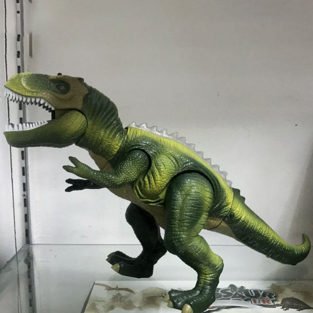 Giocattolo dinosauro T-Rex telecomandato con luci LED e ruggiti