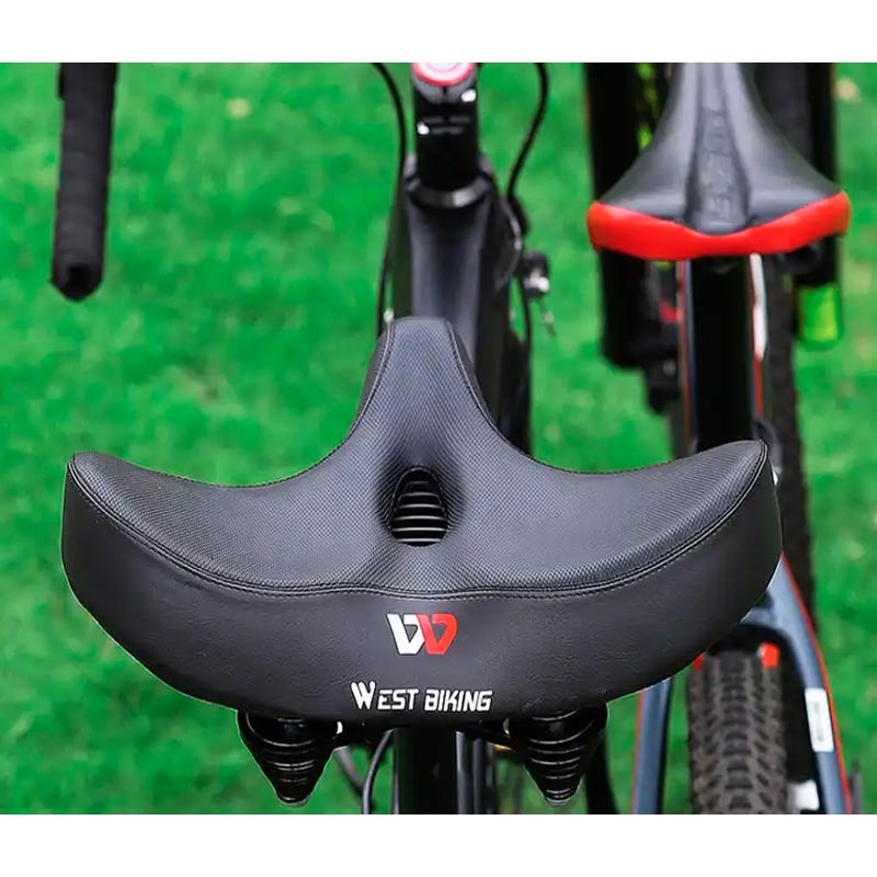 RideEase ergonomisch fietszadel met extra breed comfort