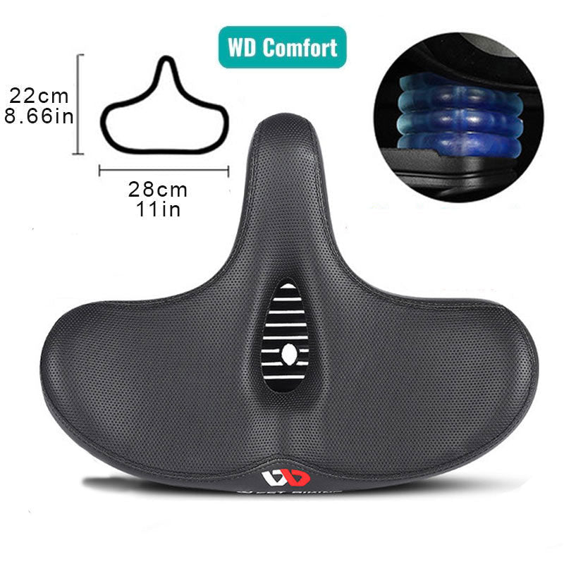 RideEase ergonomisch fietszadel met extra breed comfort