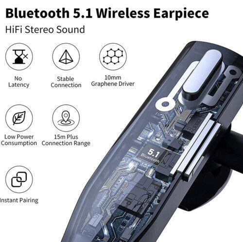 RoadMic Pro cuffia Bluetooth wireless con doppio microfono e riduzione del rumore