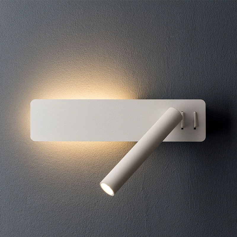 Drehbare LED-Wandleuchte zum Lesen mit dimmbarem Licht