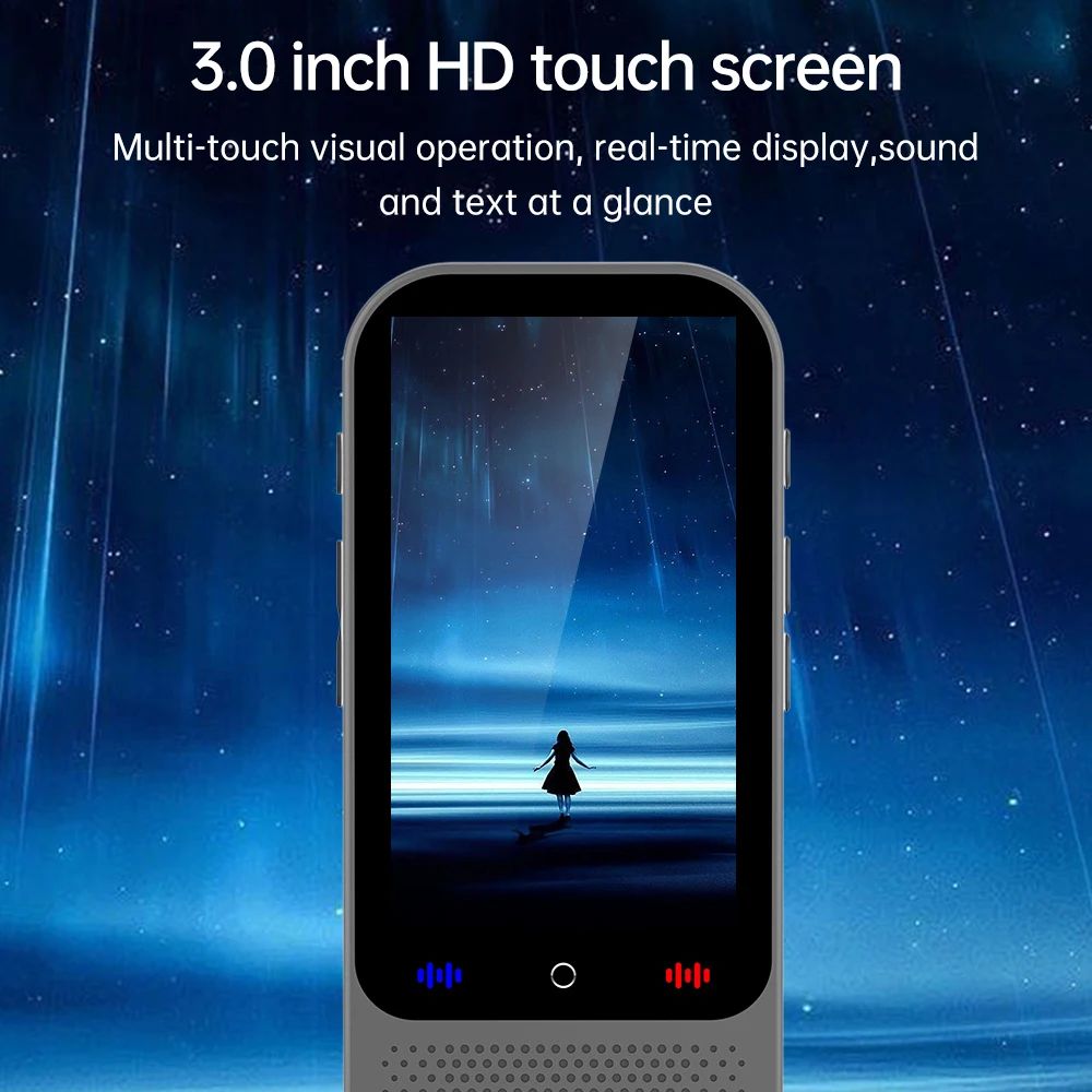 S80 Pro Sprachübersetzer mit Spracheingabe, Offline-Funktion, KI und 138 Sprachen