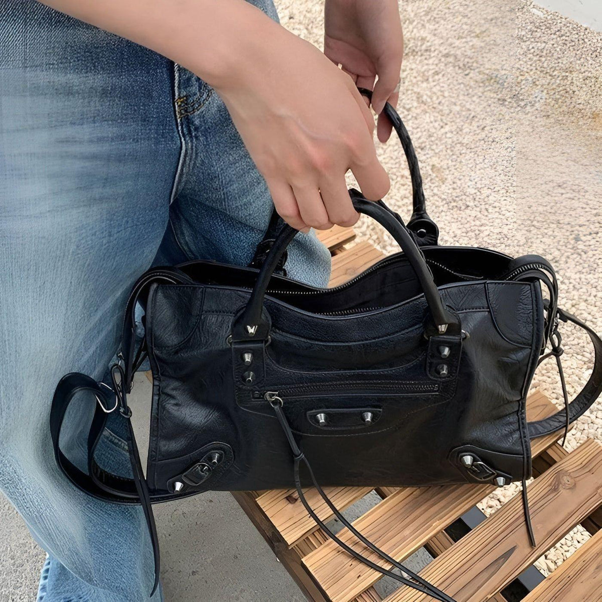 Salome borsa a tracolla capiente da donna dal design elegante per tutti i giorni