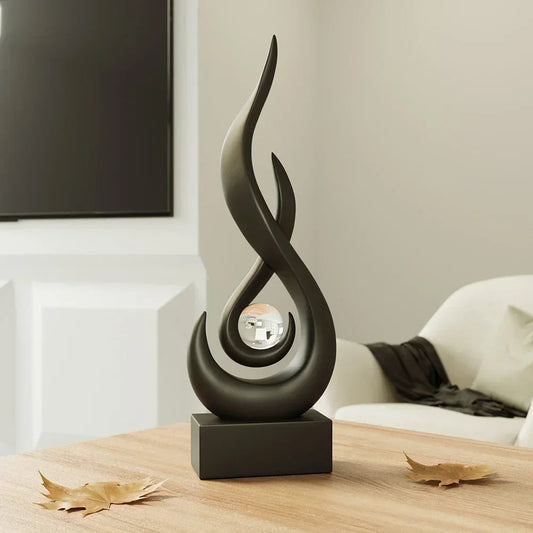 Serenity scultura astratta dal design artistico moderno, per arredare la casa con stile