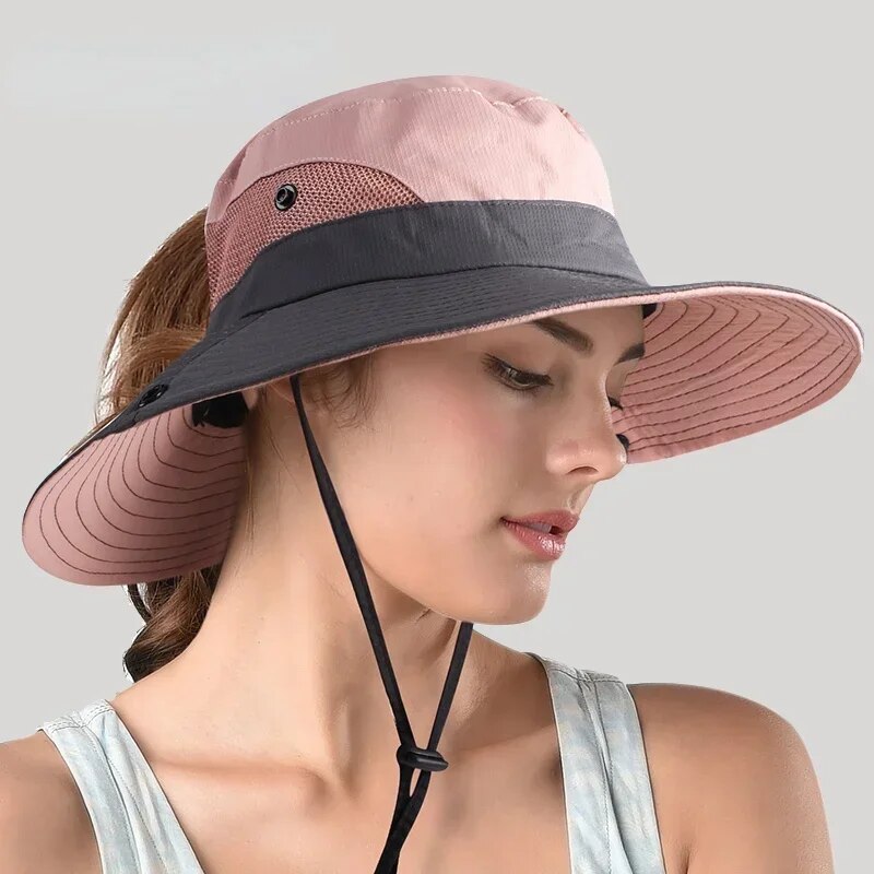 Cappello da sole ShadeGuard UV Pro con ampia falda e protezione solare