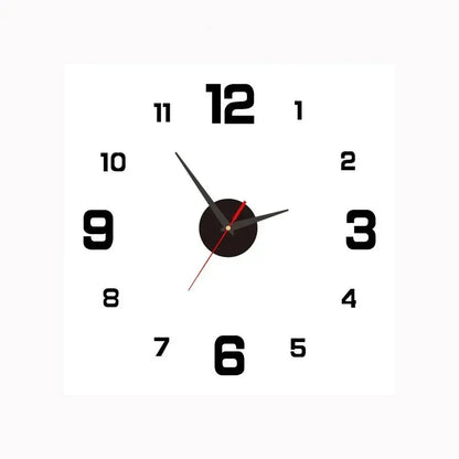 Orologio da parete silenzioso – Elegante orologio senza ticchettio per camera da letto e ufficio