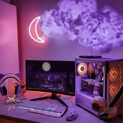 Slimme ledwolkenlamp met RGB, muziekbediening, app en afstandsbediening