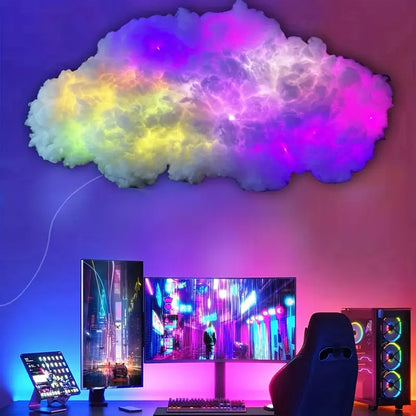 Slimme ledwolkenlamp met RGB, muziekbediening, app en afstandsbediening