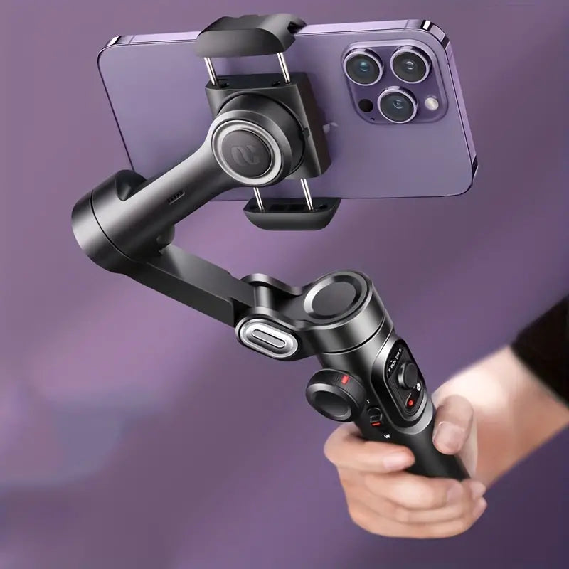 SmartPro opvouwbare 3-assige smartphone-gimbalstabilisator voor iPhone en Android