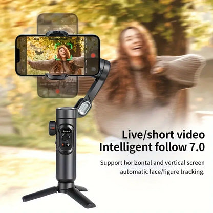 SmartPro opvouwbare 3-assige smartphone-gimbalstabilisator voor iPhone en Android