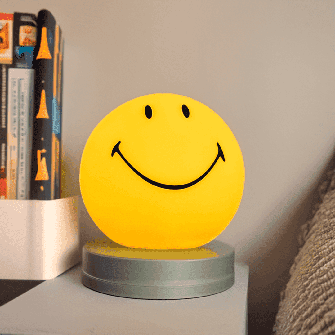 SmileyGlow dimbare led-nachtlamp met warme sfeerverlichting