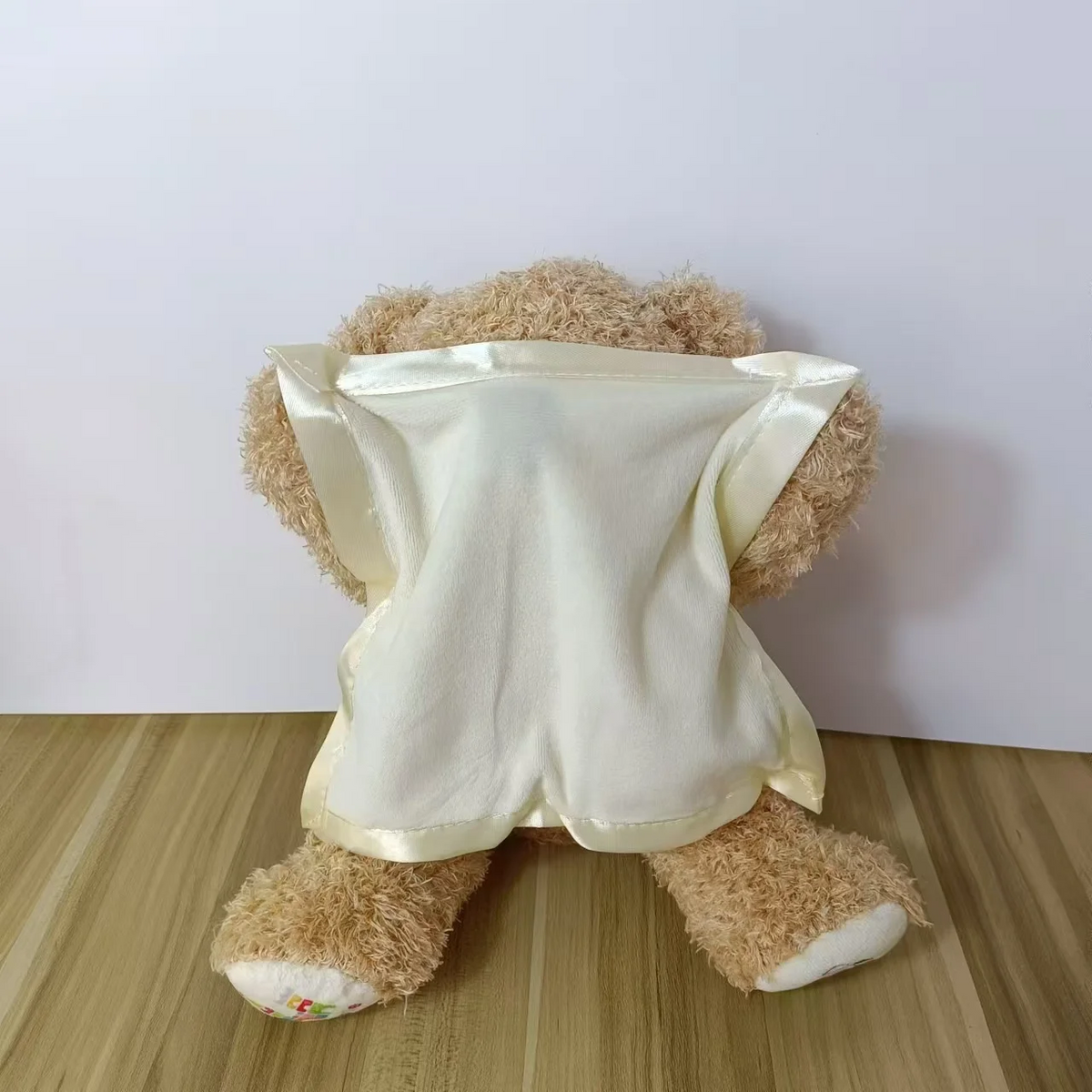 SnuggleBuddy Guck-Guck-Bär: interaktives, sprechendes Plüschspielzeug für Babys und Kleinkinder