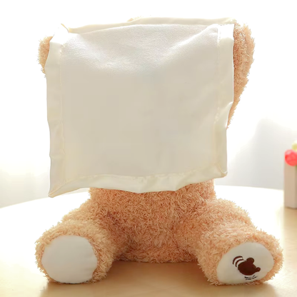 SnuggleBuddy Guck-Guck-Bär: interaktives, sprechendes Plüschspielzeug für Babys und Kleinkinder