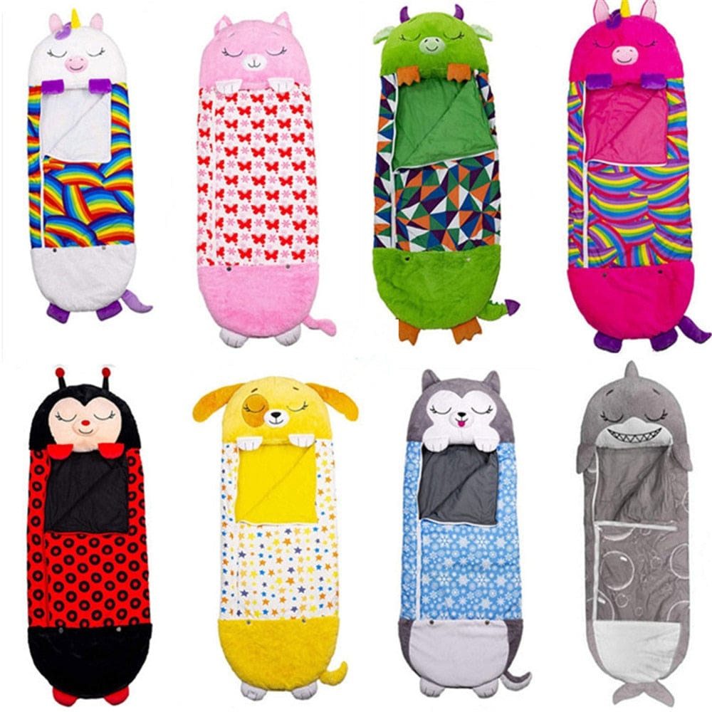 SnugglePals Tier-Schlafsack für Kinder: weicher und kuscheliger Schlafsack für Jungen und Mädchen