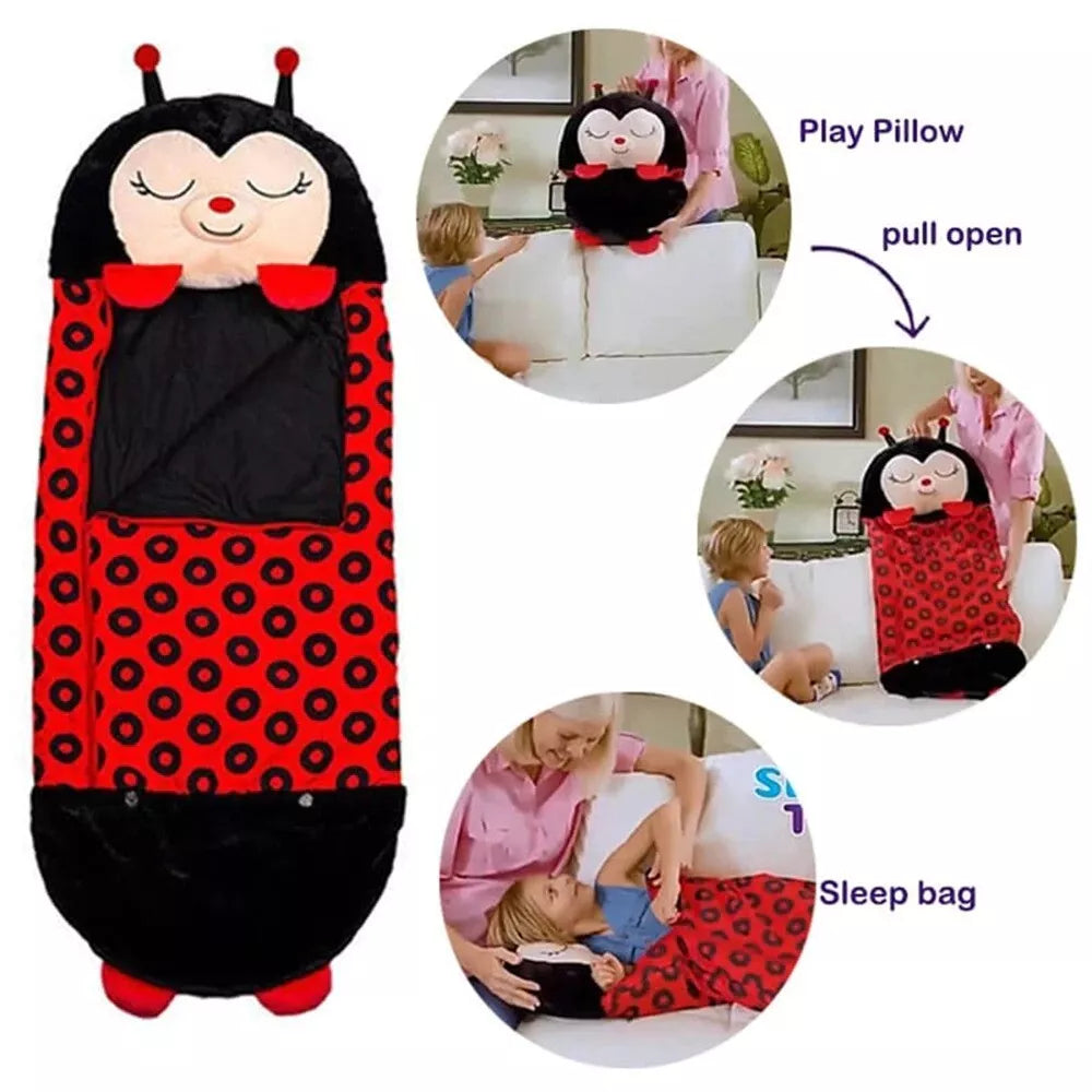 SnugglePals Tier-Schlafsack für Kinder: weicher und kuscheliger Schlafsack für Jungen und Mädchen