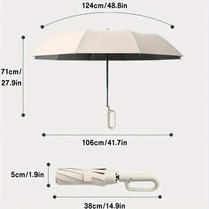 StormGuard Pro Kompakter winddichter Regenschirm