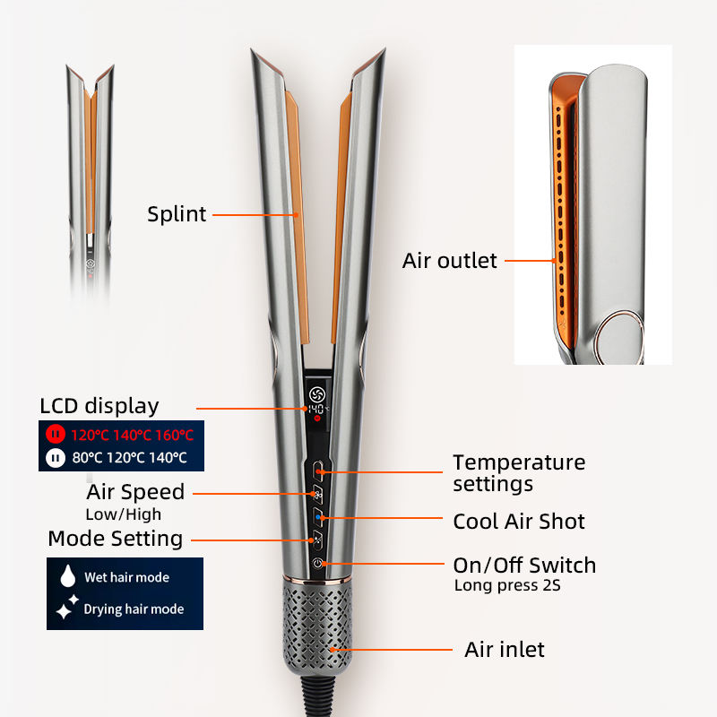 StraightStyler 2-in-1-Haartrockner und Glätteisen für schnelles und einfaches Styling