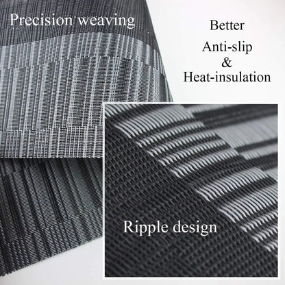 SturdyWoven Waschbare, hitzebeständige Platzdeckchen, 4er-Set