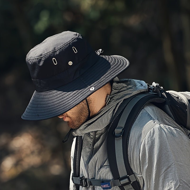 Sunsafe atmungsaktiver Sonnenhut mit breiter Krempe und UV-Schutz für Outdoor-Aktivitäten