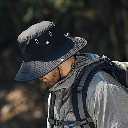 Sunsafe atmungsaktiver Sonnenhut mit breiter Krempe und UV-Schutz für Outdoor-Aktivitäten