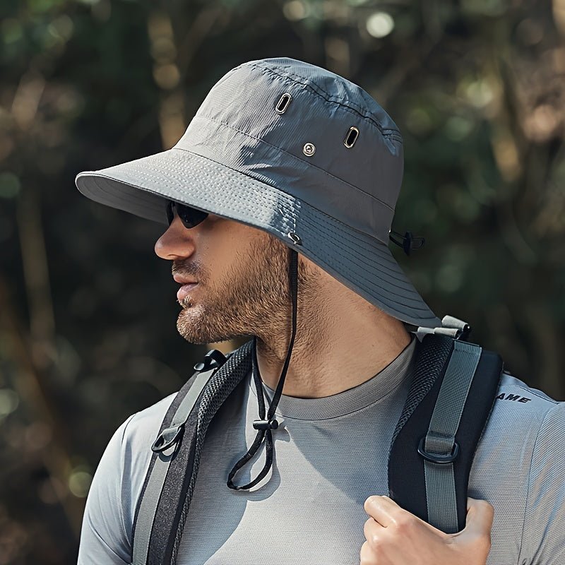 Sunsafe atmungsaktiver Sonnenhut mit breiter Krempe und UV-Schutz für Outdoor-Aktivitäten